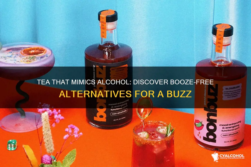what kind of tea mimics alcohol