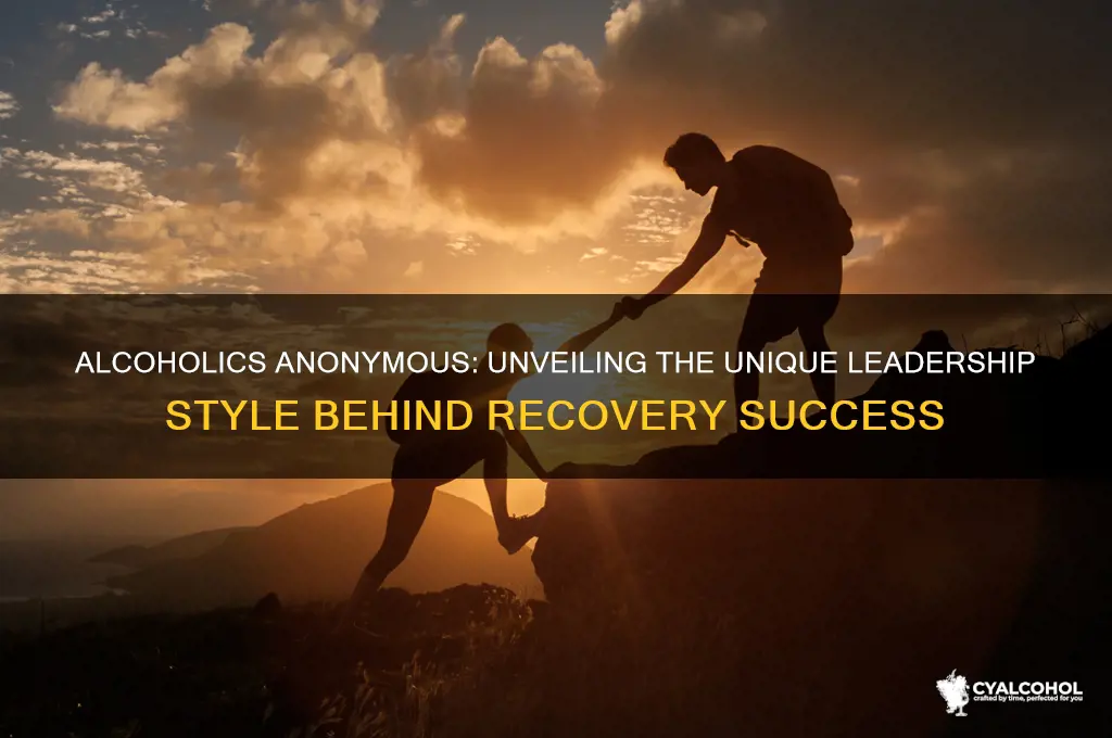 what leadership style is alcoholics anonymous