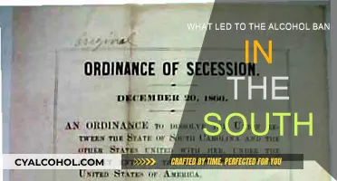The South's Alcohol Ban: A Historical Perspective