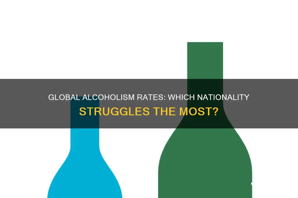 what nationality has the most alcoholics