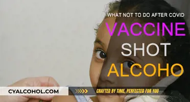 Alcohol and COVID Vaccines: What Not to Do