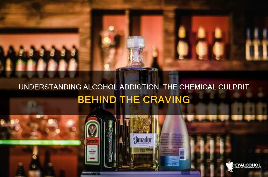 what part of alcohol is addictive