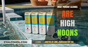 High Noons Alcohol Content: Unveiling the Percentage in Every Can