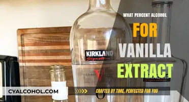 Understanding Alcohol Percentage in Vanilla Extract: A Comprehensive Guide