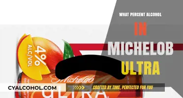 Michelob Ultra Alcohol Content: Unveiling Its Light Beer ABV Percentage