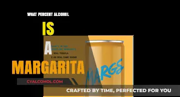 Margarita Alcohol Content: Unveiling the Percentage in Your Favorite Cocktail