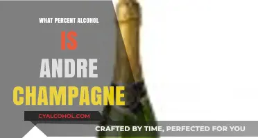 Andre Champagne Alcohol Percentage: Unveiling the Bubbly's ABV Content