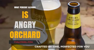 Unveiling Angry Orchard's Alcohol Content: A Surprising Percentage Revealed