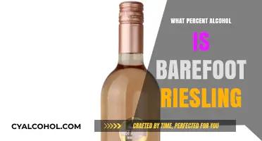 Barefoot Riesling Alcohol Content: Unveiling the Percentage in Every Bottle
