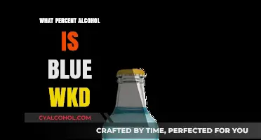 Blue WKD Alcohol Percentage: Unveiling the ABV Content