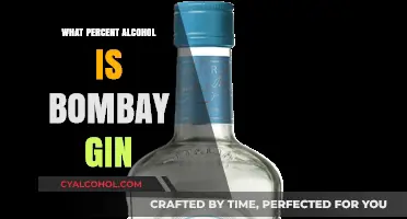 Bombay Gin Alcohol Percentage: Unveiling Its Potency and Flavor Profile