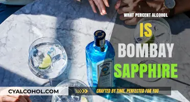 Bombay Sapphire Alcohol Percentage: Unveiling the Gin's ABV Content