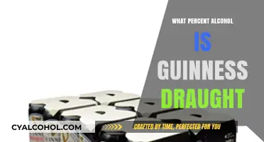 Guinness Draught Alcohol Percentage: Unveiling the ABV of Ireland's Iconic Stout