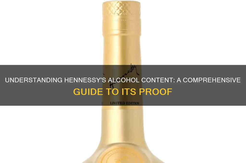 what percent alcohol is in hennessy