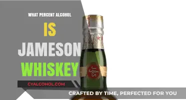 Jameson Whiskey Alcohol Content: Unveiling Its ABV Percentage