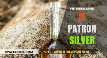 Patron Silver Alcohol Percentage: Unveiling the Tequila's ABV Content
