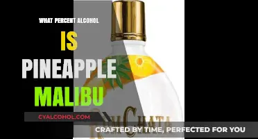 Pineapple Malibu Alcohol Content: Unveiling the Tropical Cocktail's ABV