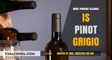 Pinot Grigio Alcohol Content: Unveiling the Percentage in Your Glass