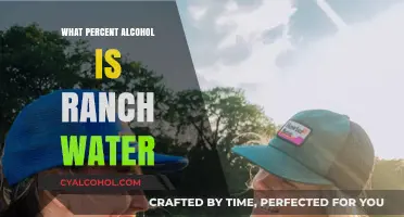 Exploring Ranch Water's Alcohol Content: Unveiling the Percentage