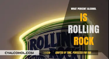 Rolling Rock Alcohol Content: Unveiling the Percentage in Your Beer