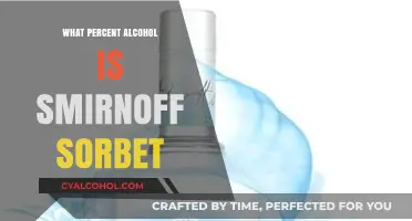 Smirnoff Sorbet Alcohol Content: Unveiling the Refreshing Percentage