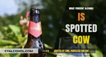 Unveiling Spotted Cow's Alcohol Content: A Comprehensive Percentage Guide