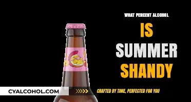 Summer Shandy Alcohol Content: Unveiling the Refreshing Brew's ABV Percentage