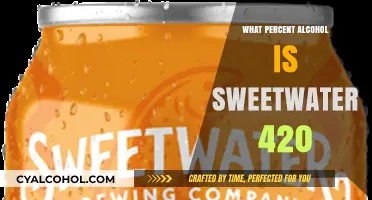 Sweetwater 420 Alcohol Percentage: Unveiling the ABV Content