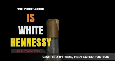 White Hennessy Alcohol Percentage: Unveiling the Truth Behind the Bottle
