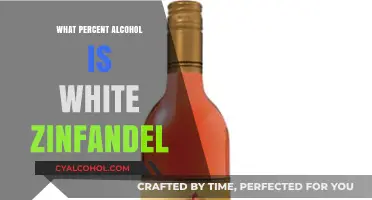 White Zinfandel Alcohol Content: Unveiling the Light and Refreshing Percentage