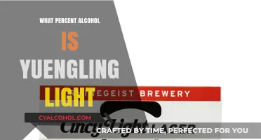 Yuengling Light Alcohol Percentage: Unveiling the Light Beer's ABV Content