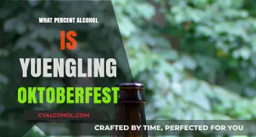 Yuengling Oktoberfest Alcohol Percentage: Unveiling the Festive Brew's ABV