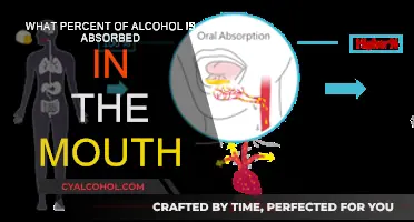 Alcohol Absorption: How Much in the Mouth?