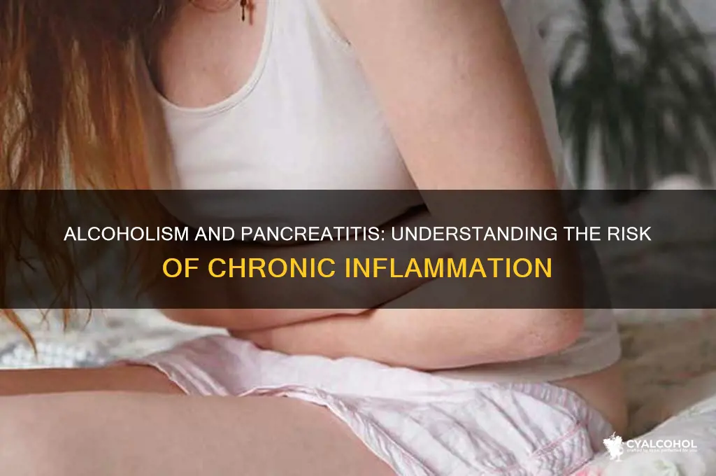 what percent of alcoholics develop pancreatitis