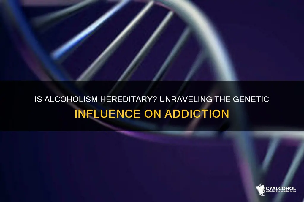 what percent of alcoholism is genetics