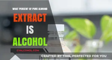 Pure Almond Extract Alcohol Content: Unveiling the Surprising Percentage
