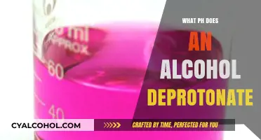 Understanding the pH Range for Alcohol Deprotonation in Chemistry
