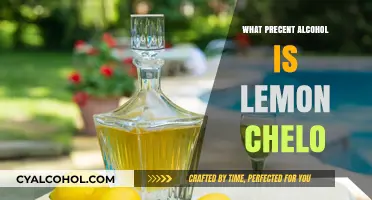 Lemon Cello Alcohol Percentage: Unveiling the Zesty Italian Liqueur's ABV