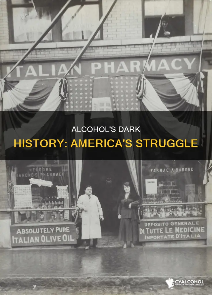 what problems did the us deal with with alcohol