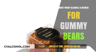 Perfect Proof Alcohol for Infusing Gummy Bears: A Tasty Guide