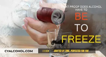 Freezing Alcohol: What Proof Do You Need?