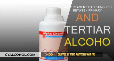 Identifying Alcohol Types: Primary vs Tertiary
