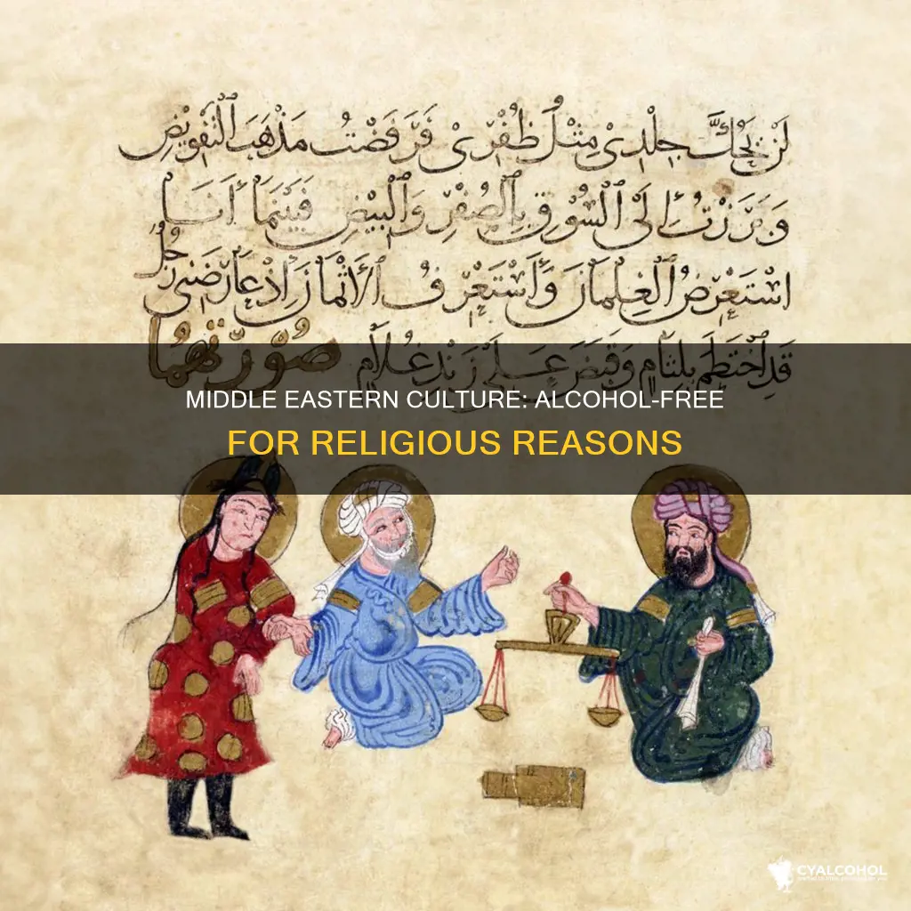 what region is geographically associated with religiously not allowing alcohol
