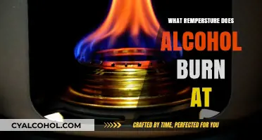 Alcohol's Burning Point: Understanding the Temperature for Combustion