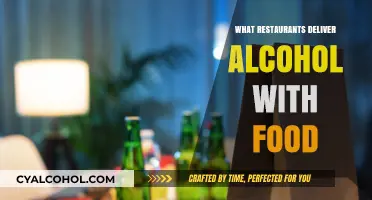Food and Drinks Delivered: Restaurants Offering Alcohol with Meals