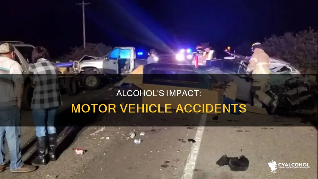 what role does alcohol play in motor vehicle accidents