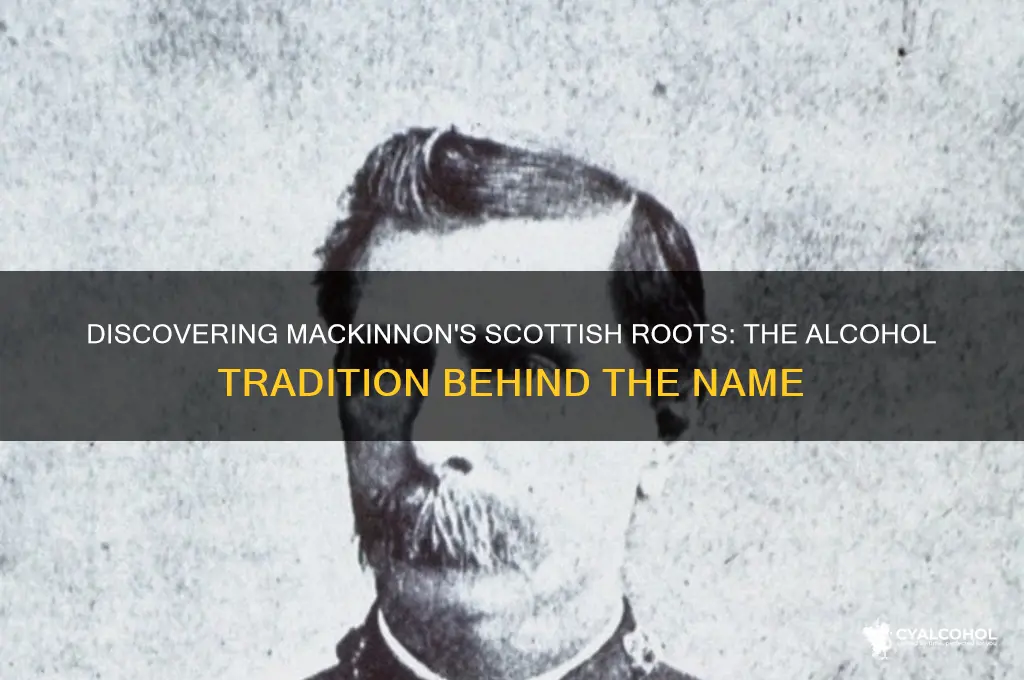 what scottish alcohol is mackinnon made