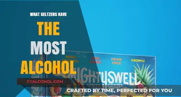 Top Alcoholic Seltzers: Discover the Strongest Hard Seltzer Brands