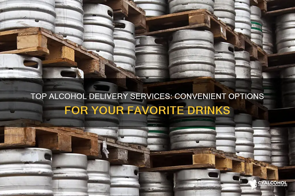 what service delivers alcohol