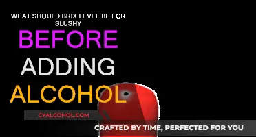The Perfect Slushy: Brix, Alcohol, and You